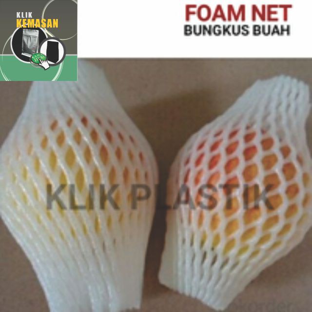 FOAMNET KECIL/JARING BUAH/BUSA BUAH/POLYNET/KEMASAN BUNGKUS BUAH PEER