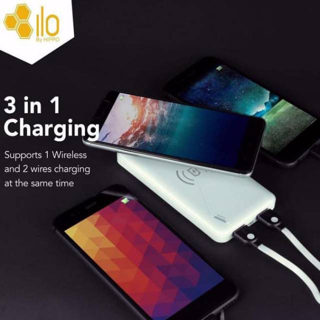 Powerbank Hippo Ilo W2 10000 mAh ORIGINAL