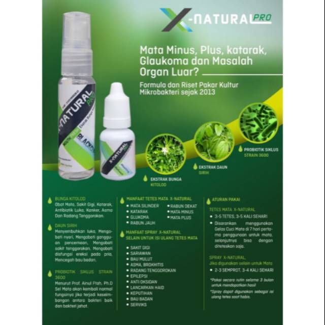 X Natural Pro isi 2 btl | X-Natural Pro | COD Natural Pro | Original Product kidstyle88