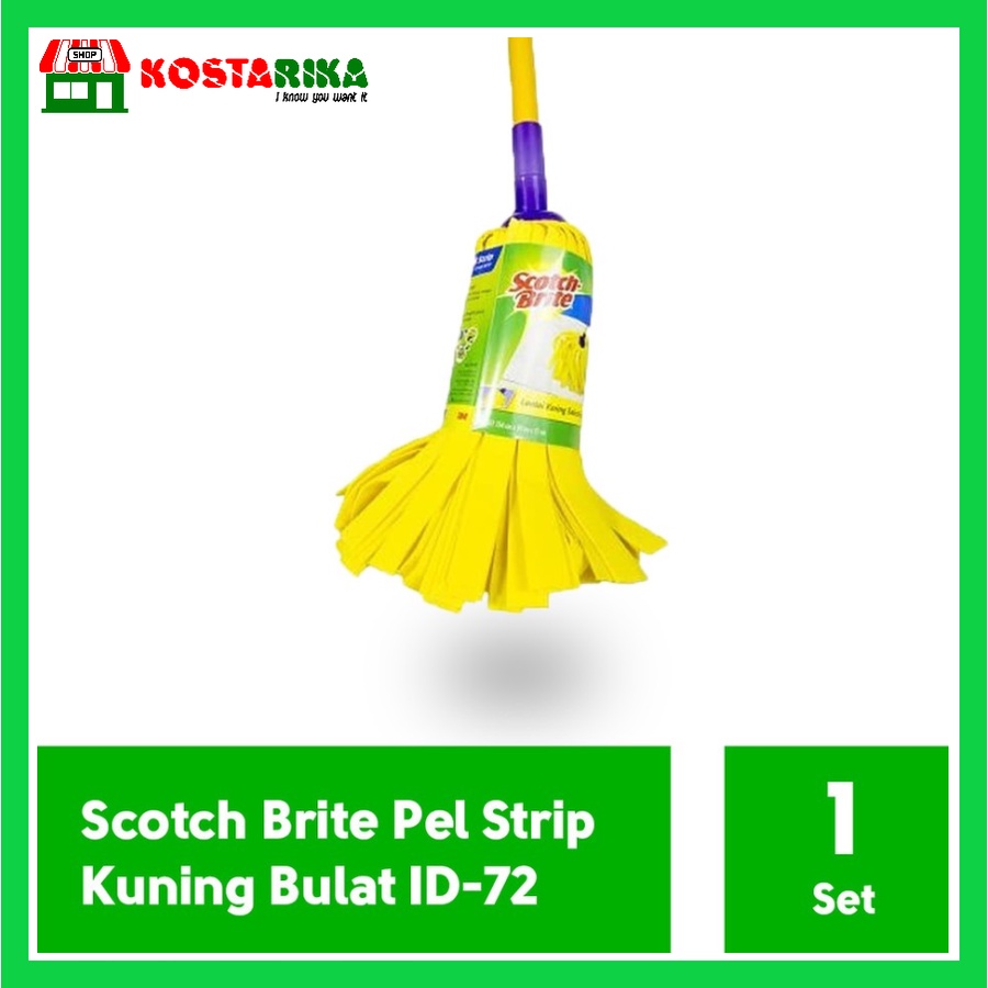 3M Scotch-Brite 3M Pel Strip Kuning Set ID 72 Set Alat Pel Strip Kuning Dengan Saya Serap Air Scotch