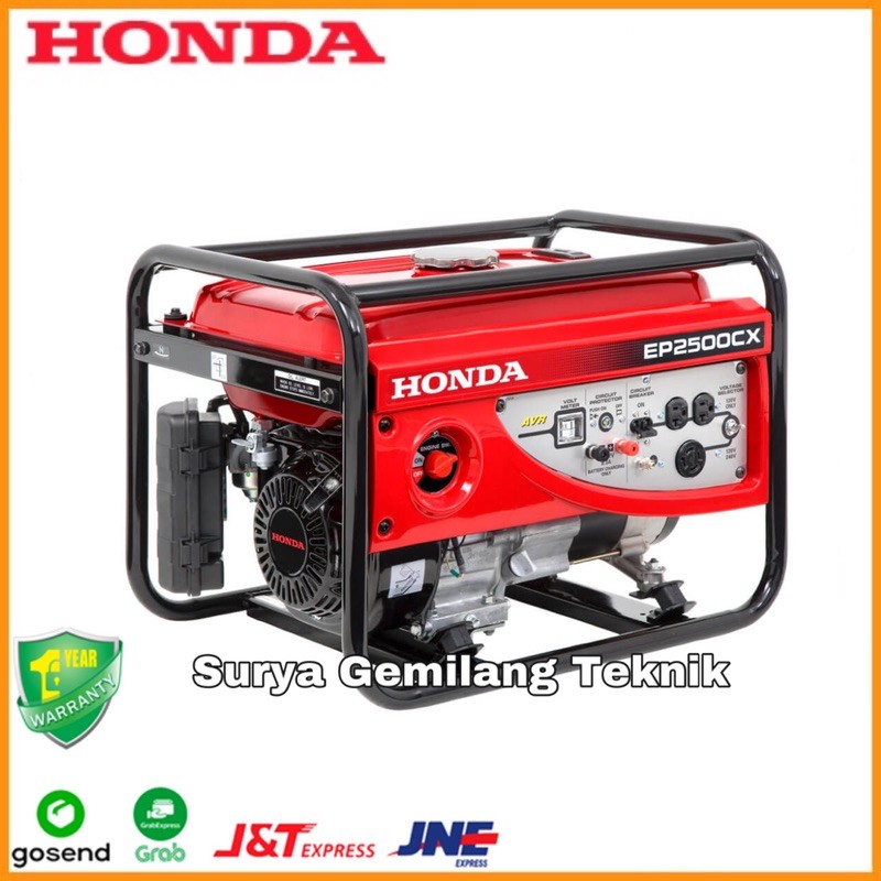 Mesin Genset Generator Bensin Honda Ep2500cx (2200 Watt) EP 2500 CX