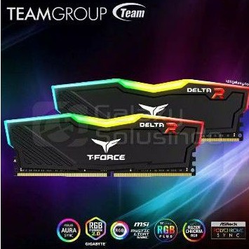 DDR4 32GB (16GBX2 3200Mhz Team Delta Rgb Life Time Waranty