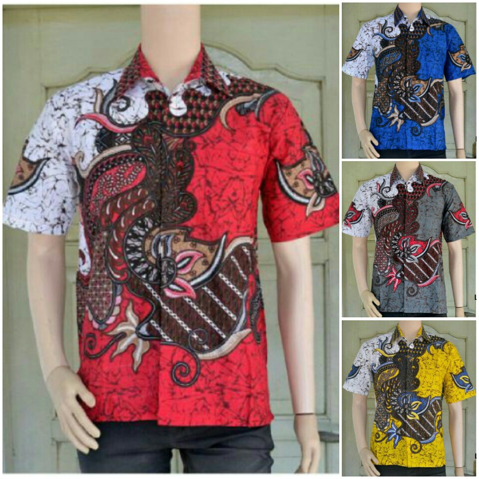 Batik pria NAGA batik pria murah