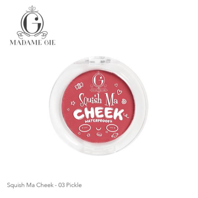 Madame Gie Squish Ma Cheek - MakeuUp Blush On