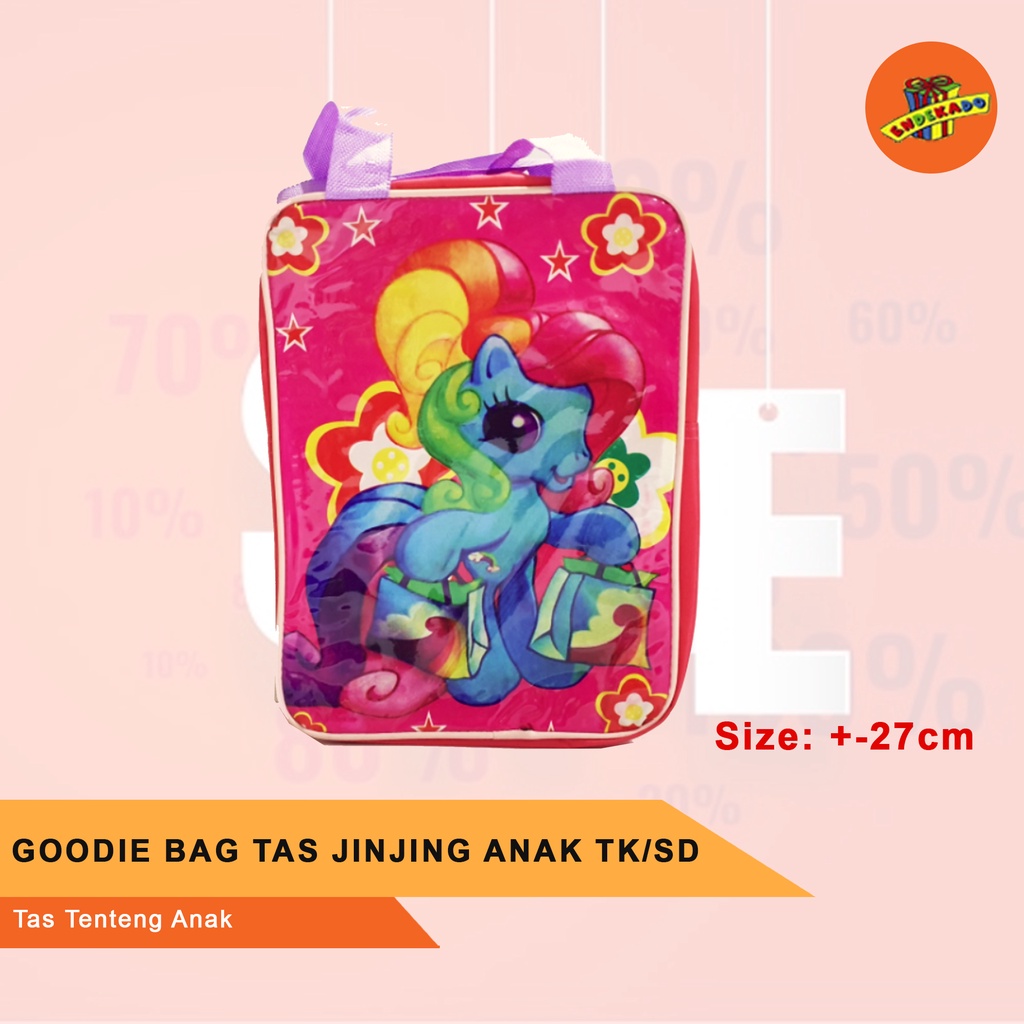 OBRAL !!  GOODIE BAG TAS JINJING ANAK TK/SD - Tas Tenteng Anak