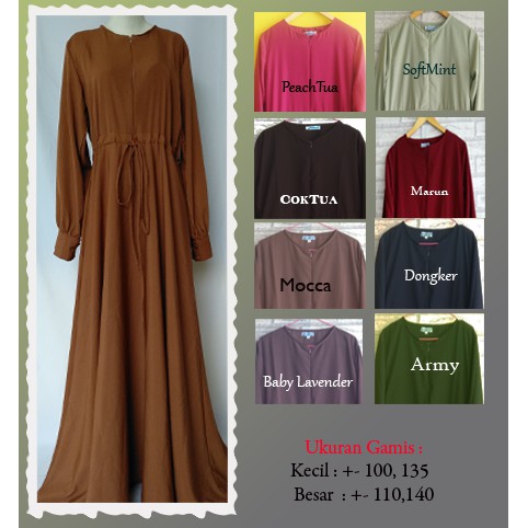 gamis wolfis / gamis wolvis umbrella / gamis syari B12