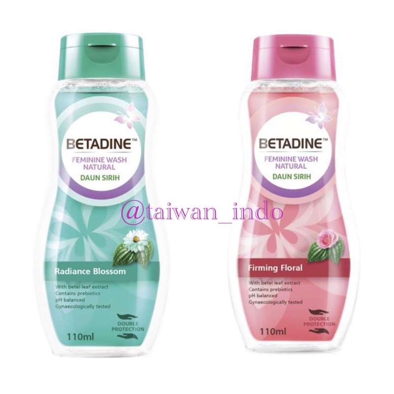 BETADINE Feminine Wash Natural Radiance Blossom / Firming Floral 110 mL