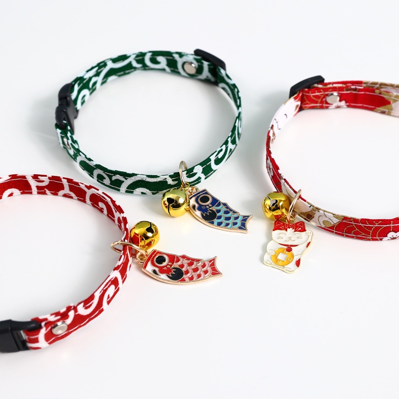 Kalung Double Layer Dengan Liontin bell Adjustable Untuk Anak Anjing Dan Kucing Peliharaan