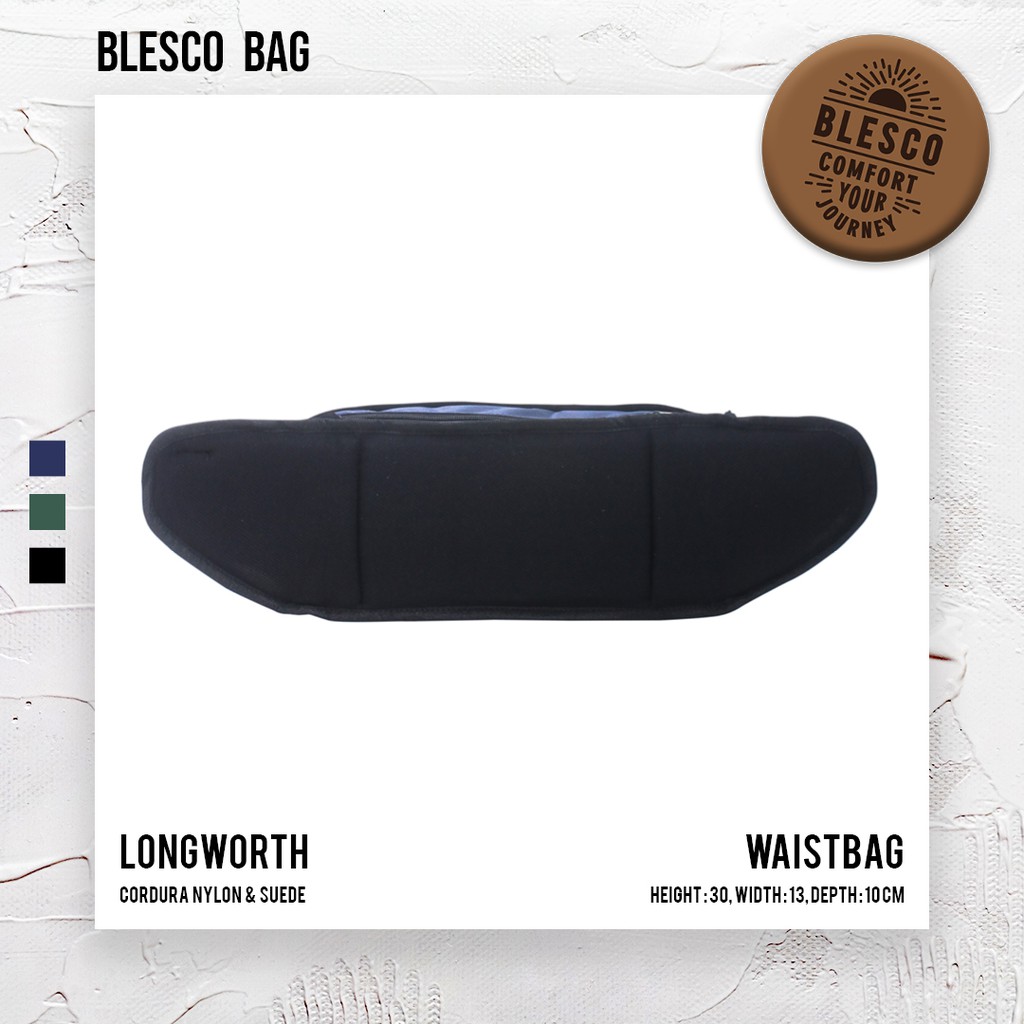 Tas Bahu Pria Keren Trendi casual - Blesco Longworth Navy