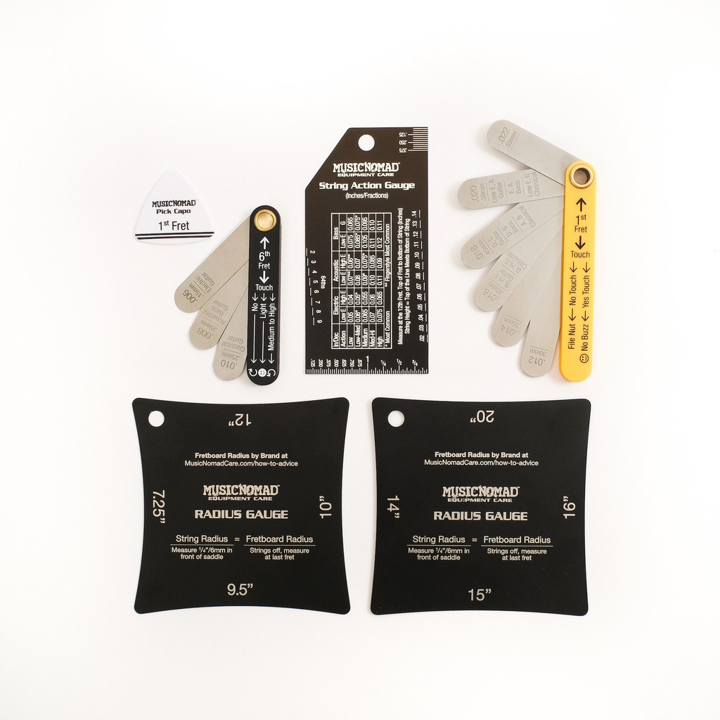 Music Nomad Precision Setup Gauge Set - 6 pc. MN604