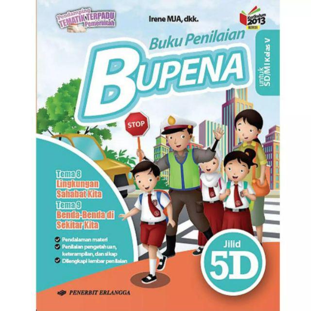 Bupena 5a 5b 5c 5d Buku Penilaian Kelas 5 Sd Mi K13n Revisi Shopee Indonesia