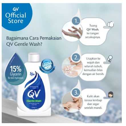 QV Gentle Wash 250ml [PROMO PACK]