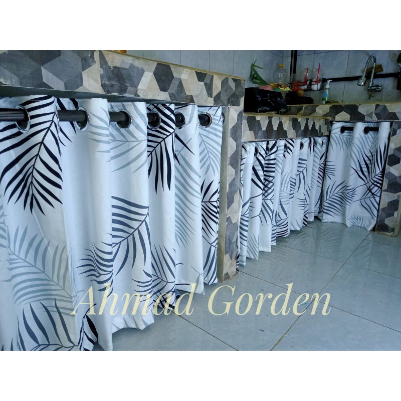 Gorden Kolong Dapur Gorden Minimalis Gorden kolong Minimalis