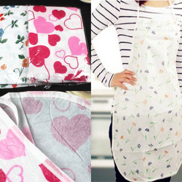 JS1022 CELEMEK DAPUR WATERPROOF / APRON / CELEMEK MURAH MERIAH