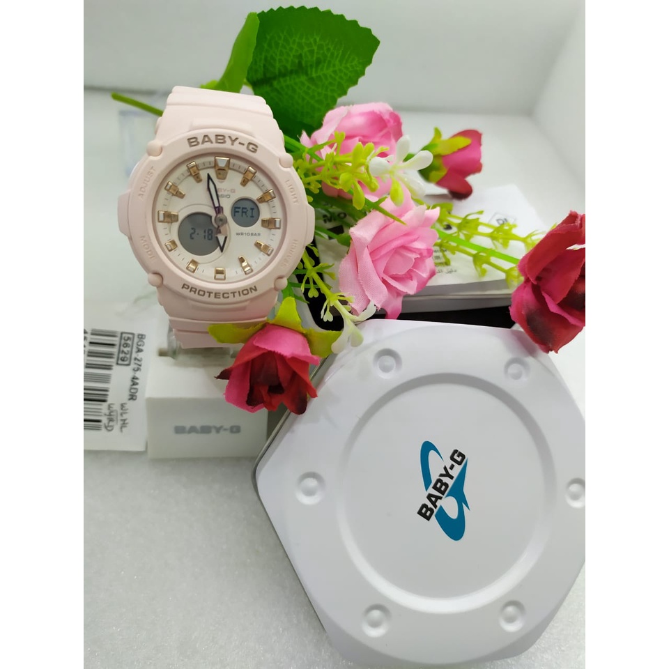 JAM TANGAN WANITA BABY-G BGA-275M-3ADR/BGA-275-4ADR/BGA-275-5ADR/BGA-275-7ADR ORIGINAL