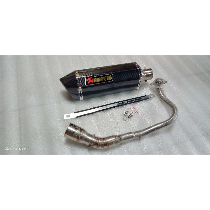 Knalpot Akrapovic Layang Vario150 Pcx150 Nmax150 Adv150