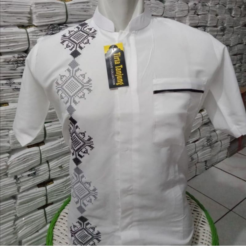 Baju koko  bahan katun  super murah Harga 10 PCS SERI