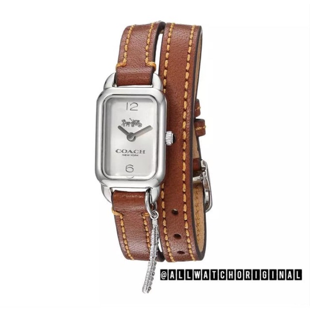 Jam Coach 14502775 Leather Ladies Wanita Original Authentic