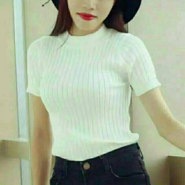 Daleman rajut inner Rajut Baju Atasan Wanita Topline Knit
