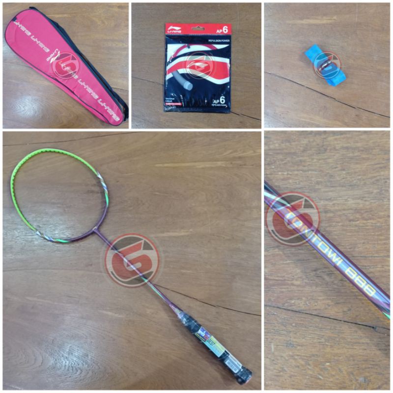 Raket Badminton Lining Tontowi 666 777 888 999
