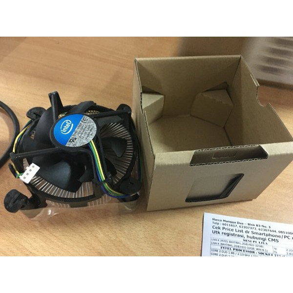 Terbaru   Processor Intel Core2duo E8500 Tray + Fan Ori LGA   Murah