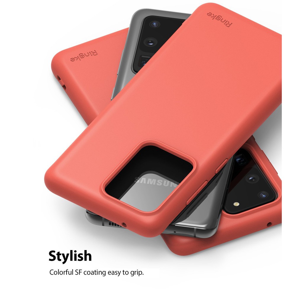 Case Samsung Galaxy S20 Ultra / S20 Plus / S20 Ringke Air S Softcase Solid Casing