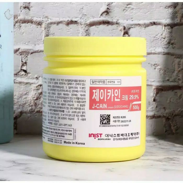 ANASTESI CREAM JCAIN J CAIN 29,9% KOREA 30GR