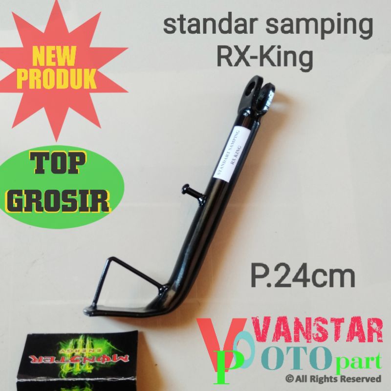 standar samping jagang samping standar 1 RX king RXking rxs ring 17 panjang 24cm