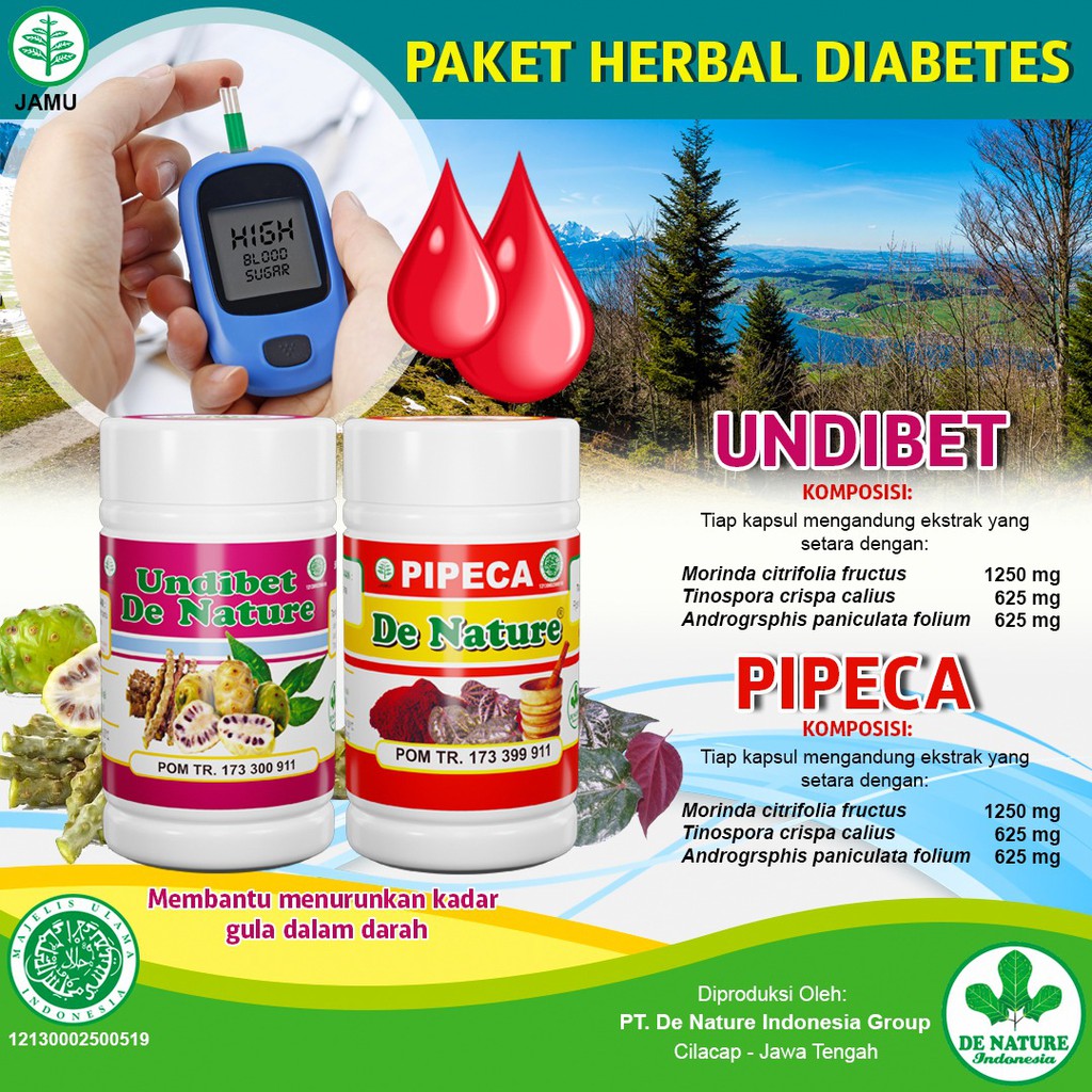 

KAPSUL UNDIBET PIPECA DE NATURE ASLI HANYA DI fenyherbal