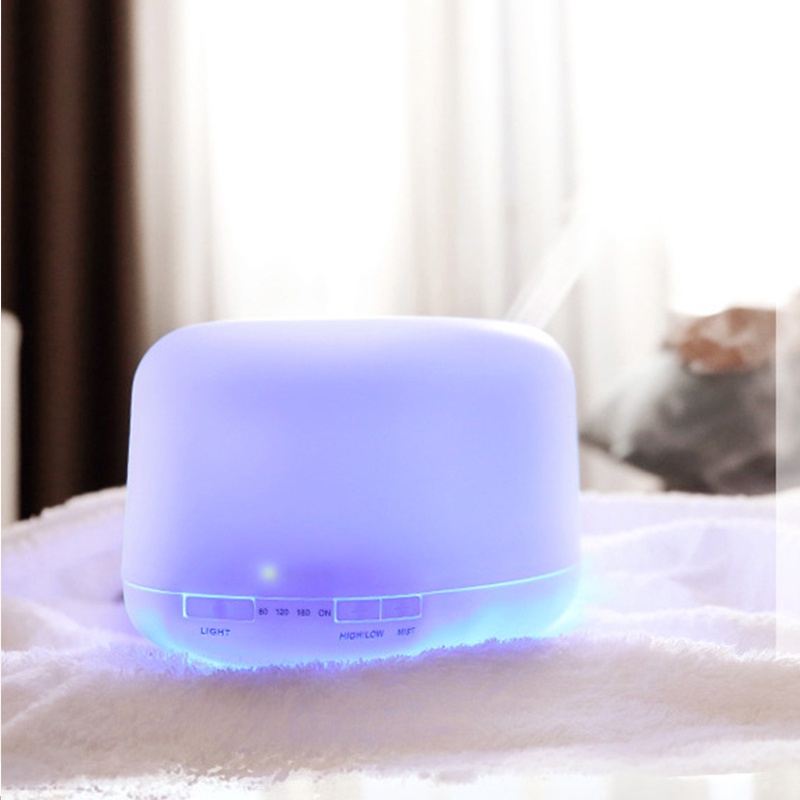 Air Humidifier Diffuser Aromaterapi Oil Remote Disfuser Taffware Aromatherapy Ultrasonic 7 LED Pengharum Ruangan