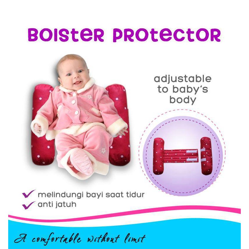 Guling bayi guling anti jatuh boister protector guling anti jatuh guling bayi selimut bayi