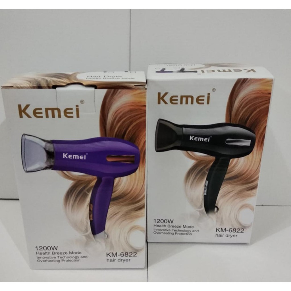 HAIRDRYER BAGUS DAN ORIGINAL ANGIN KENCANG KEMEI 6822 ORIGINAL