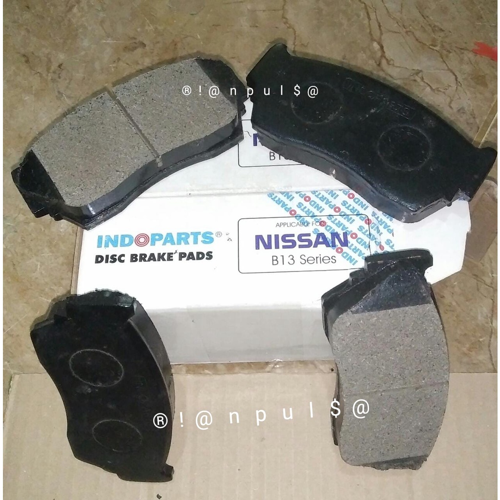Kampas Rem Nissan B13 Sunny Sentra Genesis Tromol Belakang Disk Brake Depan Pads kit set Suni Sunni B13 B11 B14