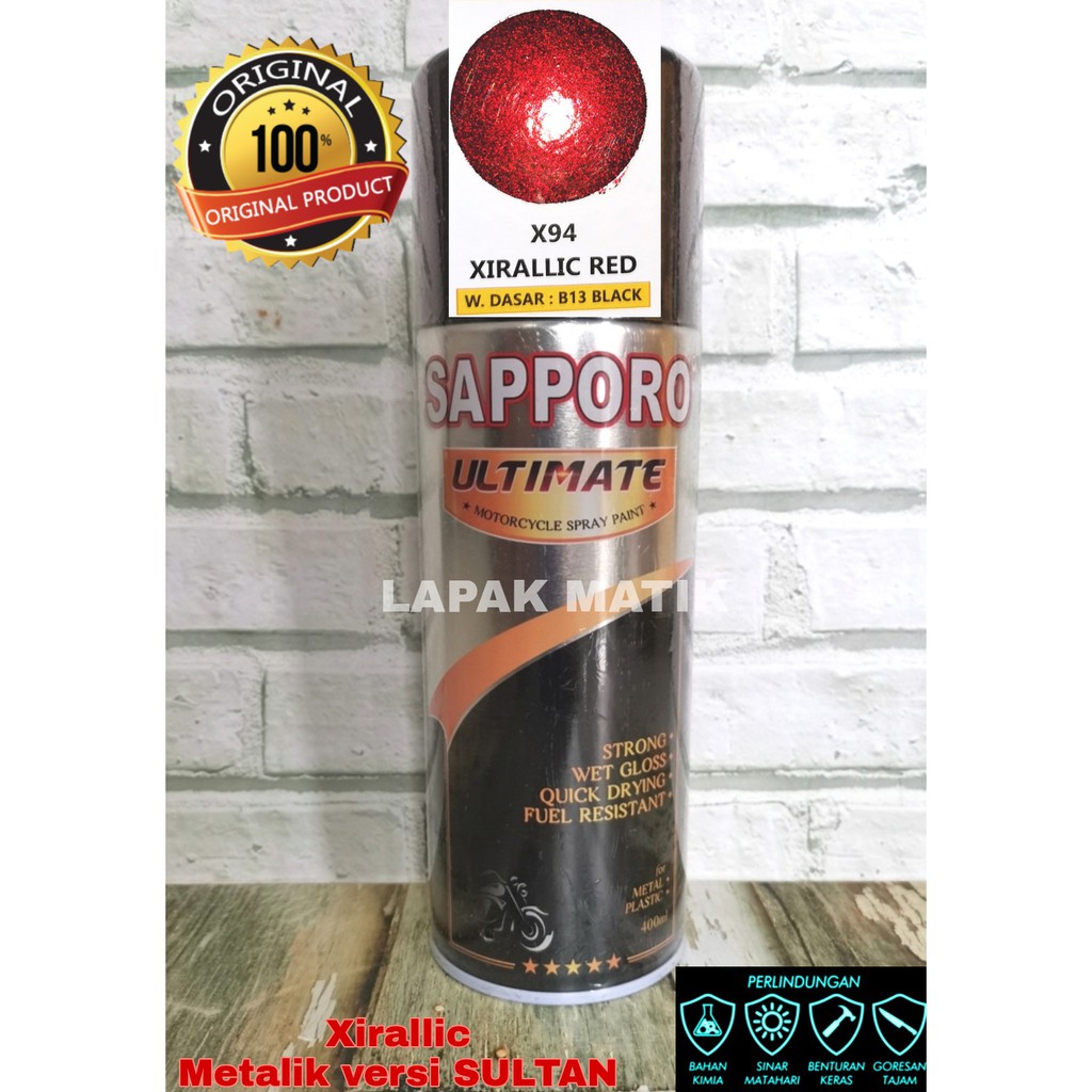 Paket Pilok Xirallic Merah Red X94 Sapporo Ultimate