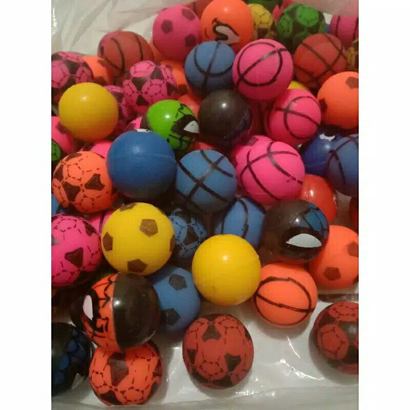 20pcs bola bekel karakter mix