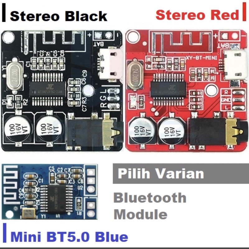 Kit mini modul bluetooth hifi stereo