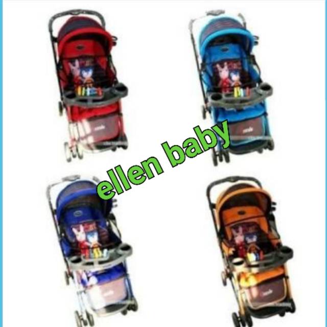Pliko grande 4in1. Bisa ayunan, baby walker, handle 2 arah,