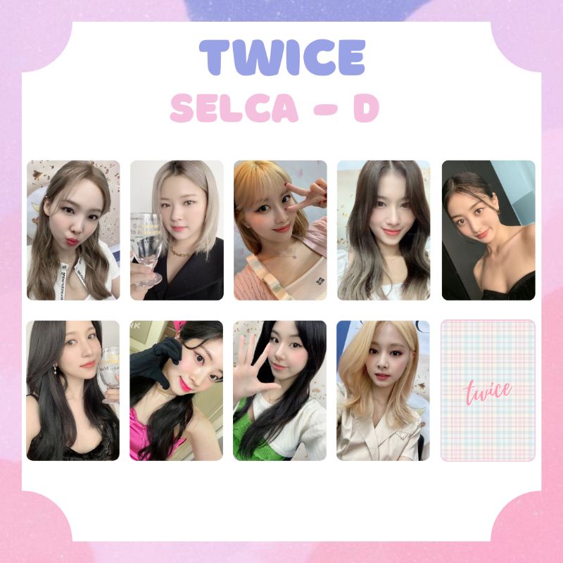 [TWICE] PHOTOCARD SELCA #2 TWICE ‼️ BACA DESKRIPSI ‼️