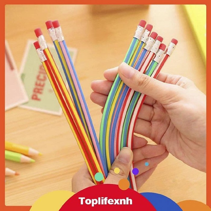 

Pensil Lentur Flexible Pencil Flexibel Alat Tulis Fleksibel Stationery