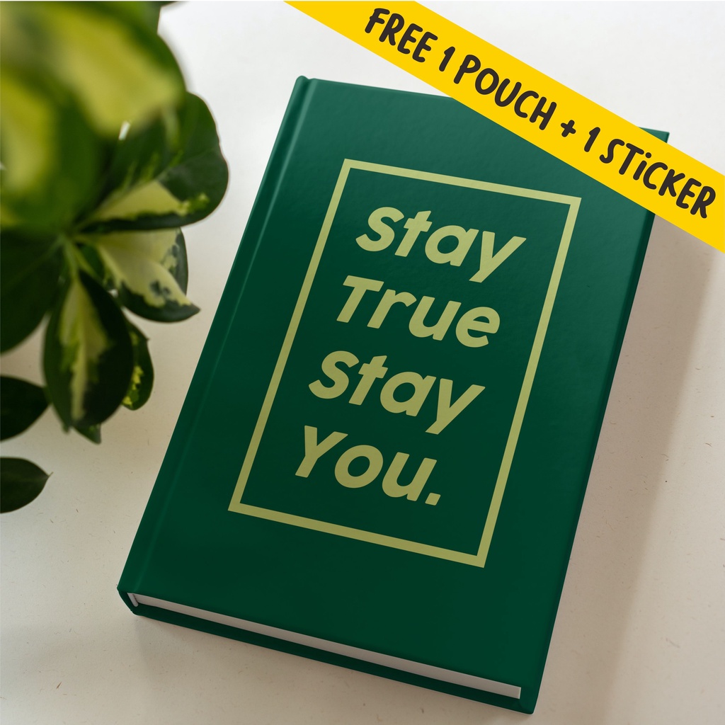 

Notebook Agenda, Polos dan dotted Stay True