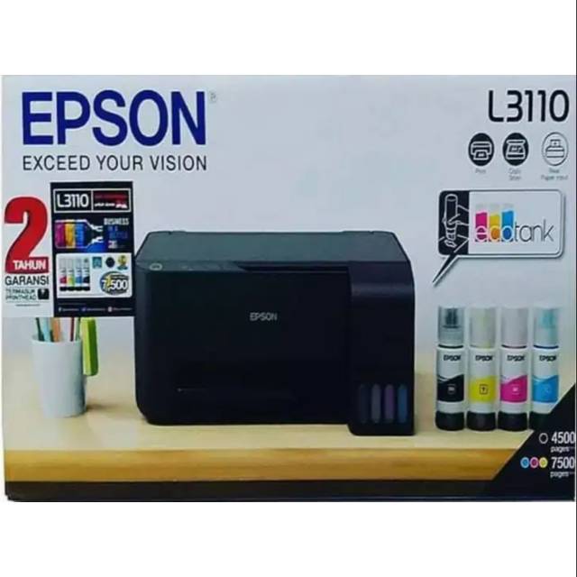 Jual Printer Epson l3110 print copy scan colour, printer warna