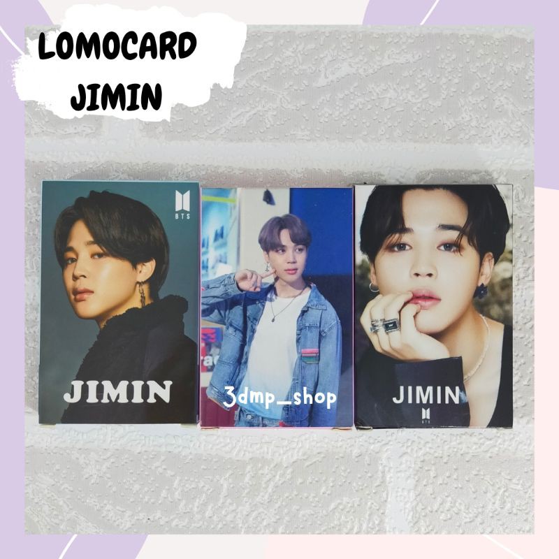 [30 lembar] lomocard lomo card jimin bts dynamite be album