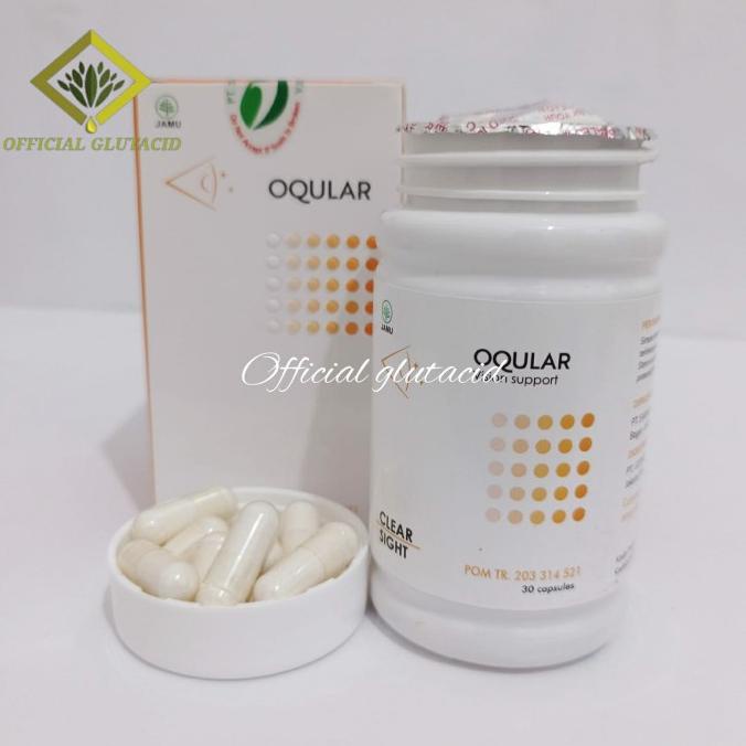 READY STOCK Oqular obat mata plus minus silinder katarak herbal original BPOM Murah