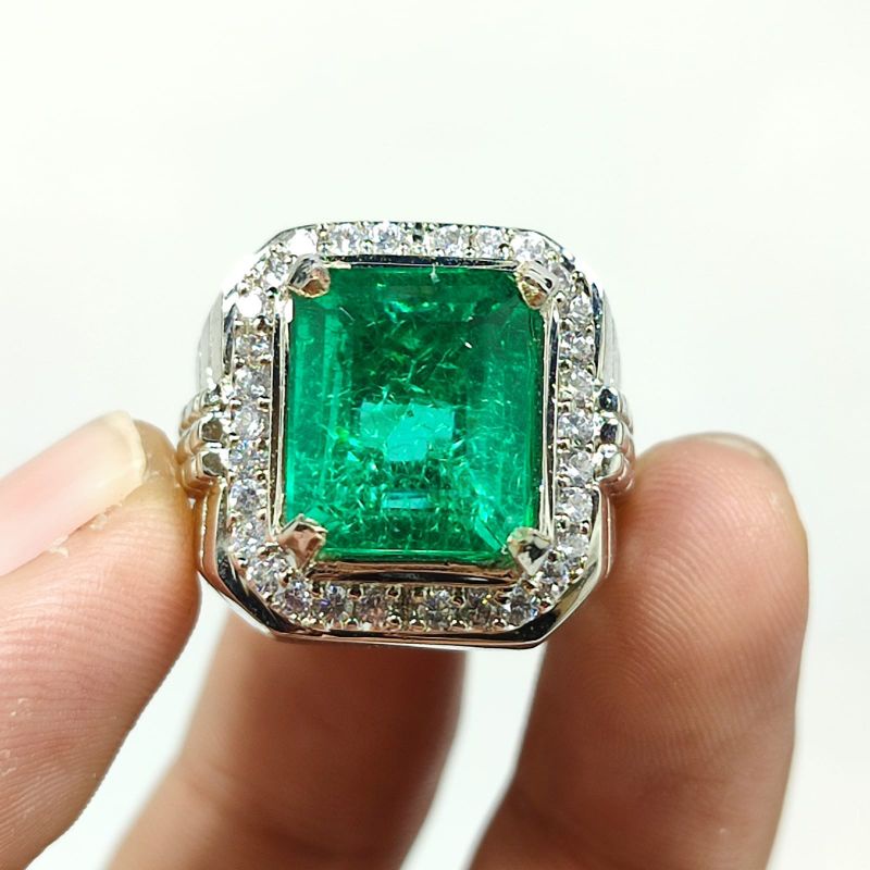 Terbaru Batu Zamrud Rusia Asli Catam Top Quality Siap Pakai