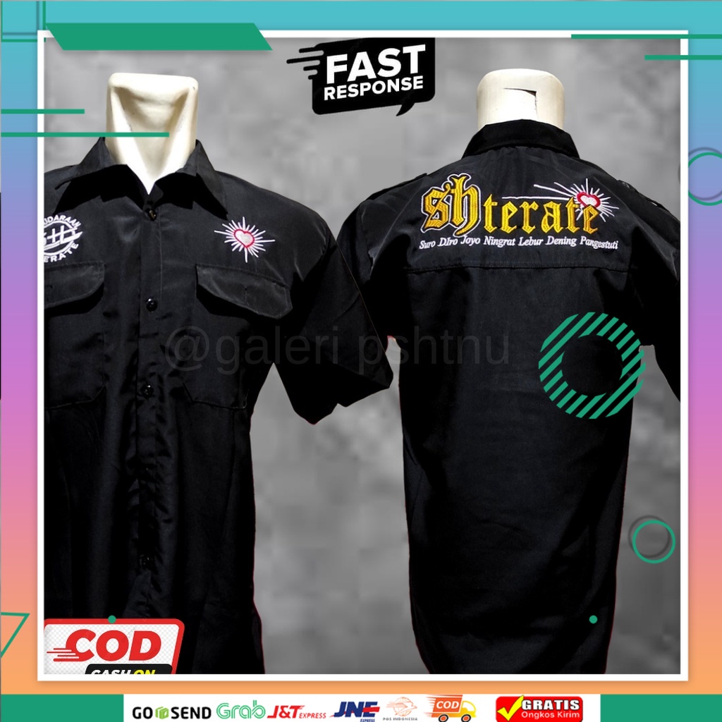 kemeja psht - kemeja psht bordir - hem psht - hem psht bordir