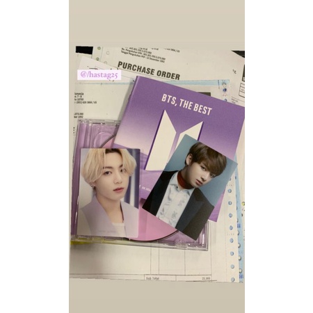 ALBUM BTS, THE BEST REGULAR PC JUNGKOOK