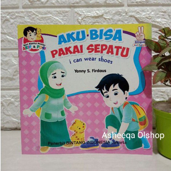 Buku Cerita Aku Bisa Pakai Sepatu / Bilingual