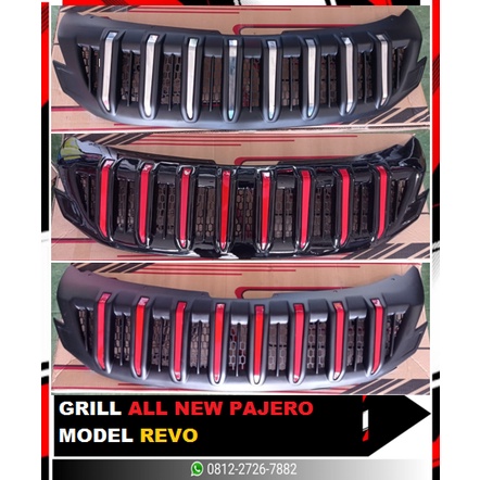 GRILL DEPAN ALL NEW PAJERO MODEL REVO