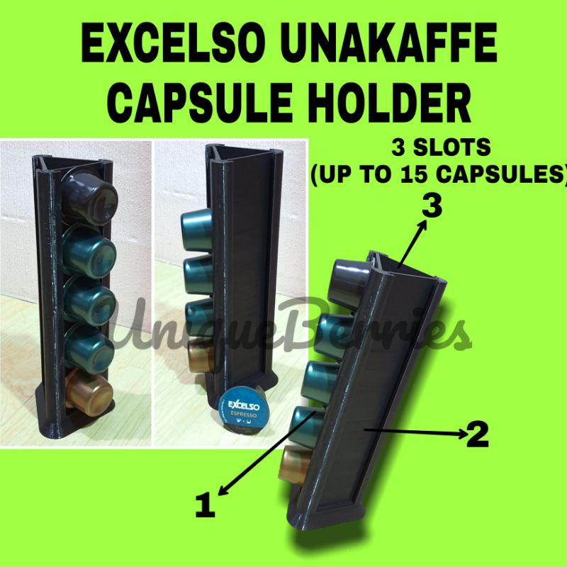 Excelso Unakaffe Capsule Holder Kapsul Tempat Kapsul Excelso Unakaffe Kapsule