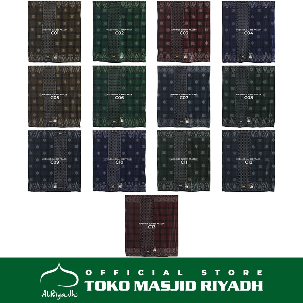 Sarung Wadimor Motif Balimoon 999 Pintu Aceh